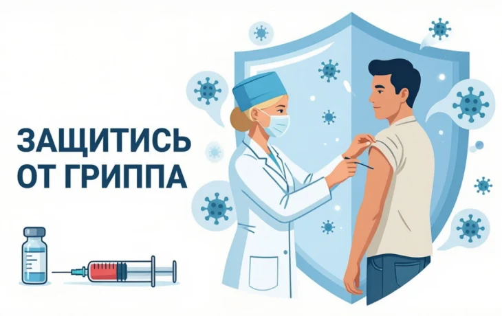 Защитись от гриппа! Защитись от гриппа!